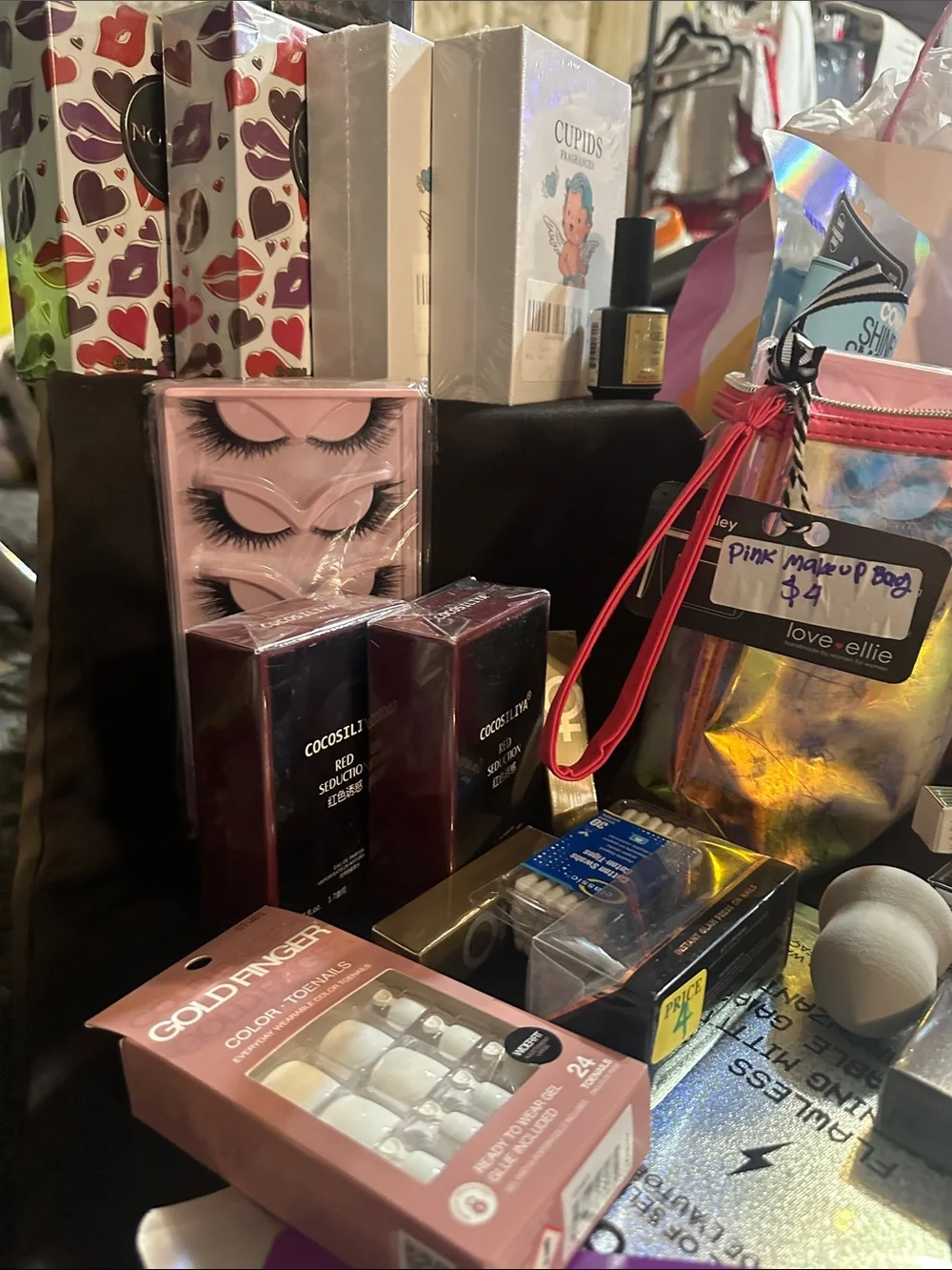 Mystery Beauty Bag - Assorted Pink Accessories huge value